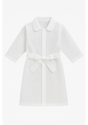 Kids Kittel Non Woven / Doctor/ Nurse/ Costume.  14"(W) 8"(W)16"(Sleeve)
