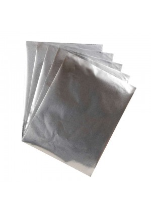 Metallic Paper, 8.5″ x 11″ , 12/Pk – Shiny Silver