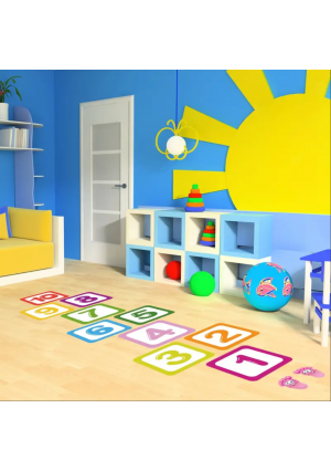 Hopscotch Sticker 6"