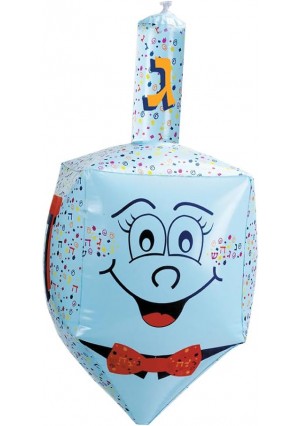 Inflatable Dreidel 12" x 12" x 24"