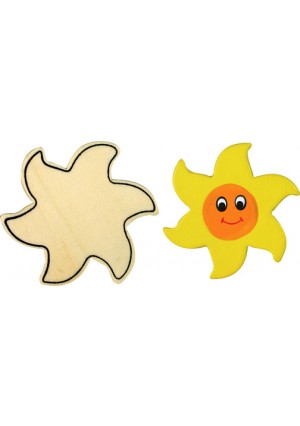 Large Wood Sun