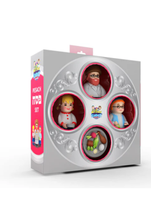 Mitzvah Kinder Pesach Set – Children’s Passover Activity & Learning Kit for Home and Classroom Use