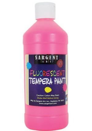 Flourescent Tempura Paint