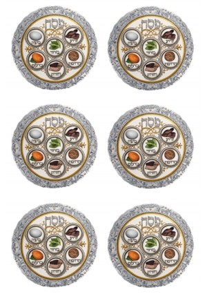 Seder Plate Stickers – Pesach Passover Ka'ara Craft Stickers for Kids Classroom Activities & Holiday Projects