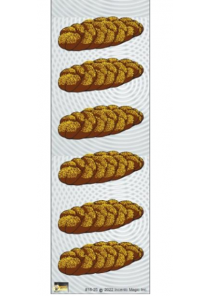 Challah Die-Cut Stickers – Shabbos Bread Stickers for Kids Classroom Crafts, Jewish Holiday Projects & Learning Activities
