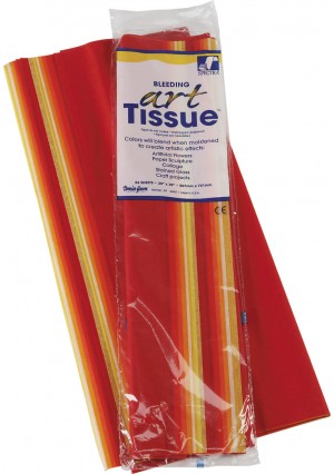 Bleed Tissue Paper - Warm Colors