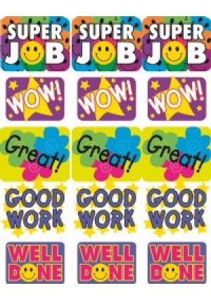 Incentive Stickers Super Job