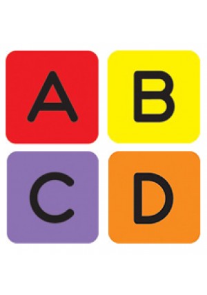 Theme Stickers – ABC, 120/pk