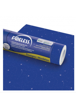 Fadeless Bulletin Board Paper-Night Sky 48"x50'