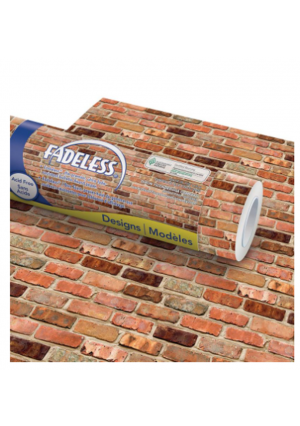 Fadeless Bulletin Board Paper -Reclaimed Brick 48"x50'