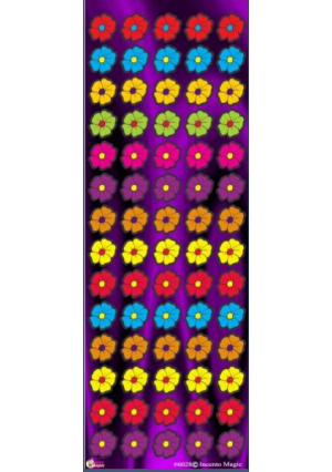 Mini Flowers -Colorful Flower Die-cut Stickers 