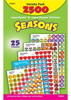 Sticker Variety Packs- Seasons