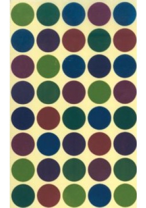 Metallic Dot Stickers – Foil Dot Stickers Bulk Pack