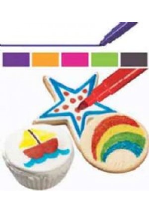 Edible Markers-Neon Colors