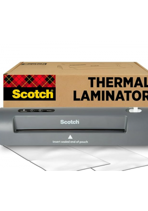 Scotch Thermal Laminator – Personal Laminating Machine for Classroom, Home & Office Use