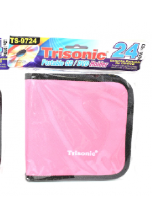 Trisonic 24 CD/DVD Storage Wallet