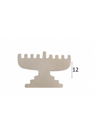 Styrofoam Chanukah Menorah 4.75″ – DIY Foam Craft for Kids, Classroom & Holiday Projects