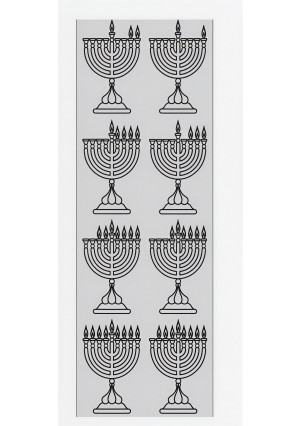 Menorah Die-cut Stickers