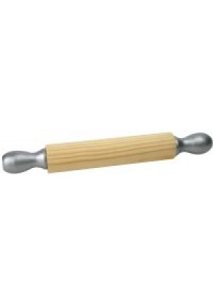 Rolling Pin with Silver Handle