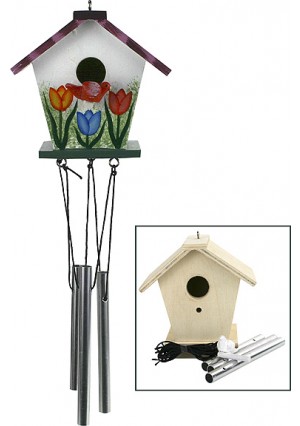 Bird House Wind Chimes