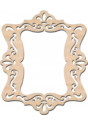 Laser Cut Frame Laced Edge