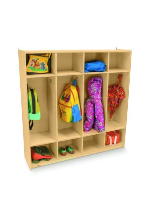Four Section Coat Locker