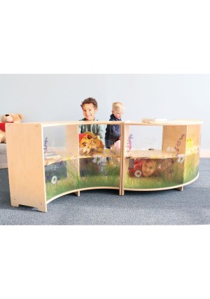 Nature View Curve Out Cabinet 24H