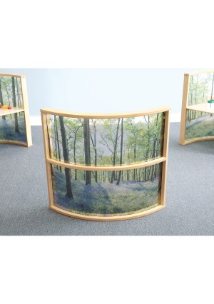 Nature View Curved Divider Panel 36H
