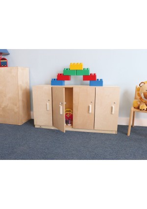 Four Section Locking Backpack Storage