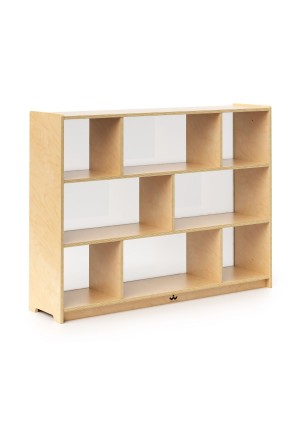Acrylic Back Storage Cabinet 36H