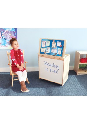Big Book Display With Write & Wipe Back