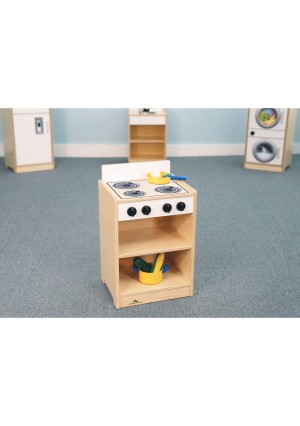 Let's Play Toddler Stove - White