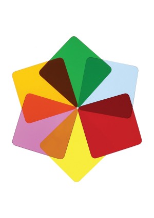 Color Wheel Squares - Set Of Six