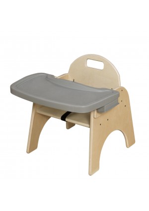Woodie with Adjustable Tray - 9" Seat Height