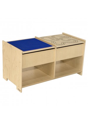 Build-N-Play Table with Racetrack