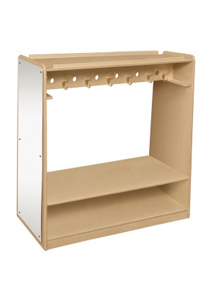 Mobile Double Sided Dress-Up Locker with Mirror
