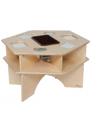 Deluxe Science Activity Table with Brown Tub