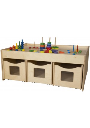 Activity Island with Rolling Storage