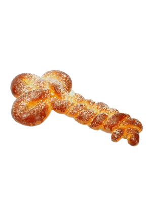 Schlissel Challah Cardstock Cutouts 2"x3.5" – 20 Pack | Key Challah Jewish Craft Shapes for Shabbat & Classroom Activities