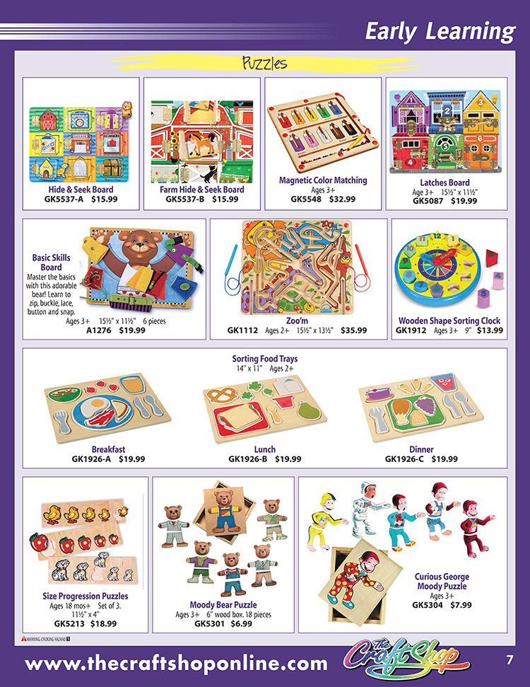 page 7 - Click on any part number to order