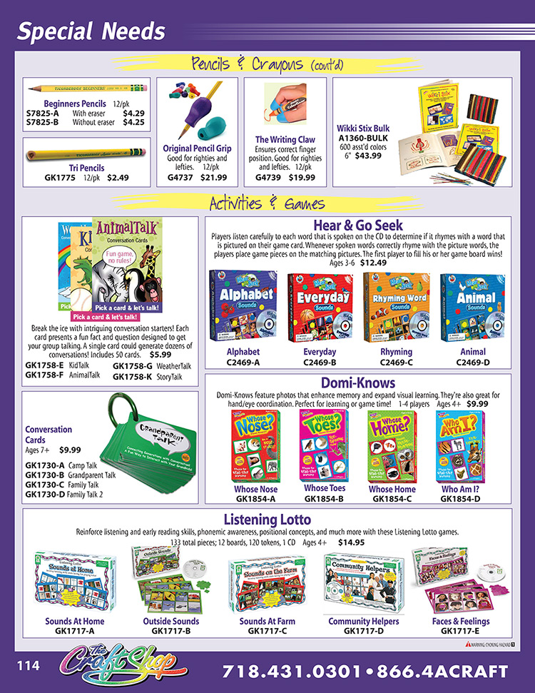 page 114 - Click on any part number to order