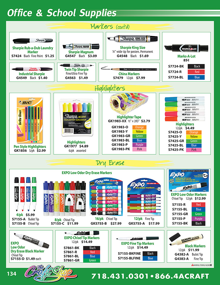 page 134 - Click on any part number to order