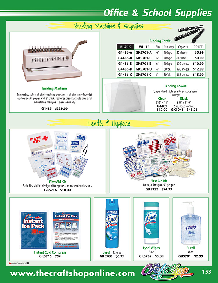 page 153 - Click on any part number to order