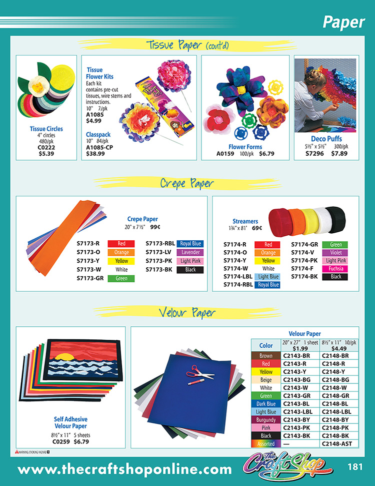 page 181 - Click on any part number to order