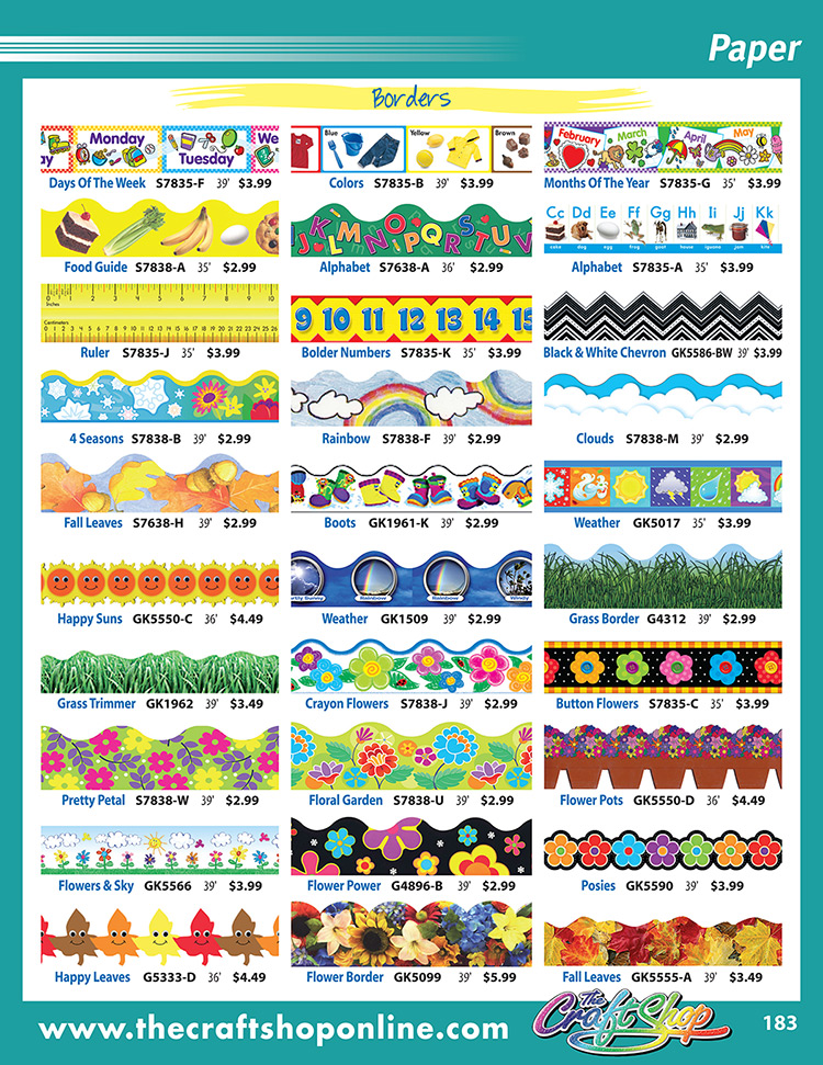 page 183 - Click on any part number to order