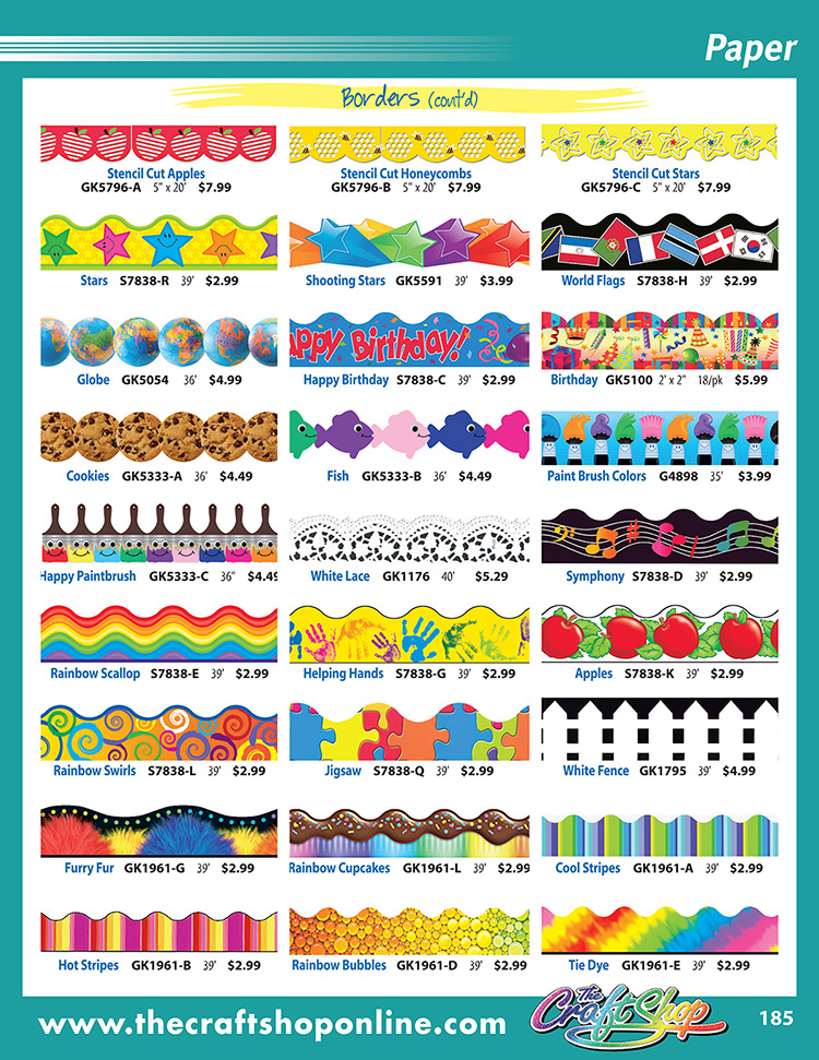 page 185 - Click on any part number to order