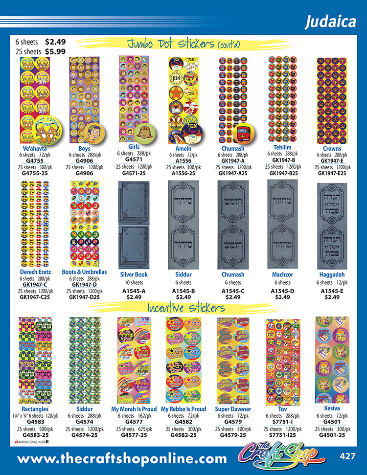 page 427 - Click on any part number to order