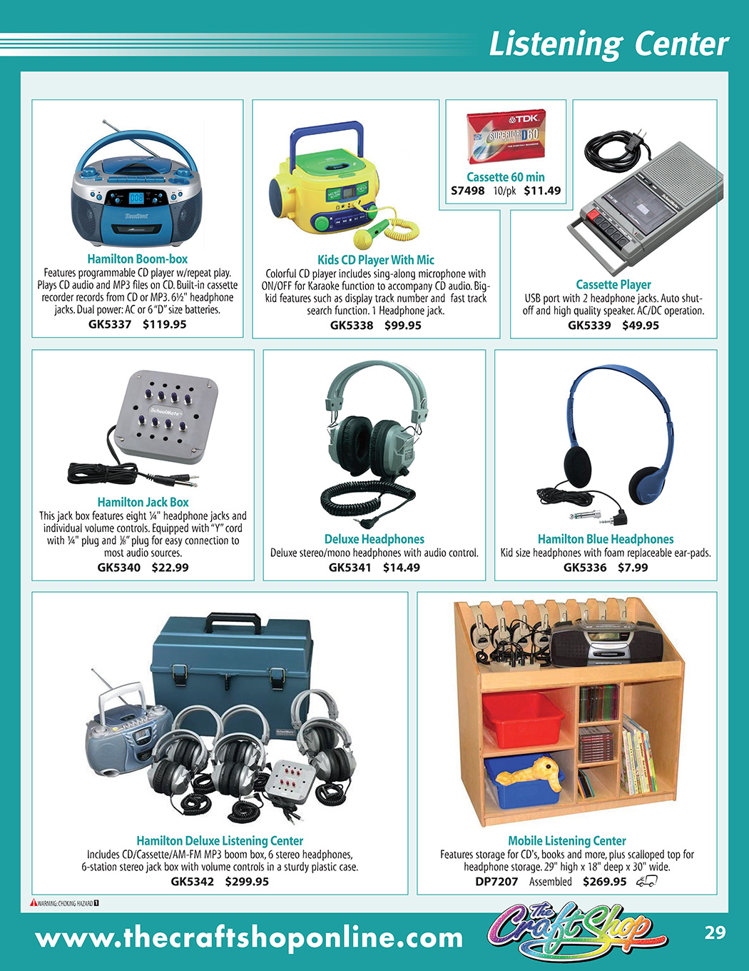 superpage 29 - Click on any part number to order