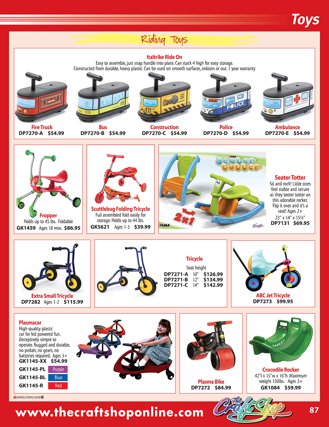 superpage 87 - Click on any part number to order
