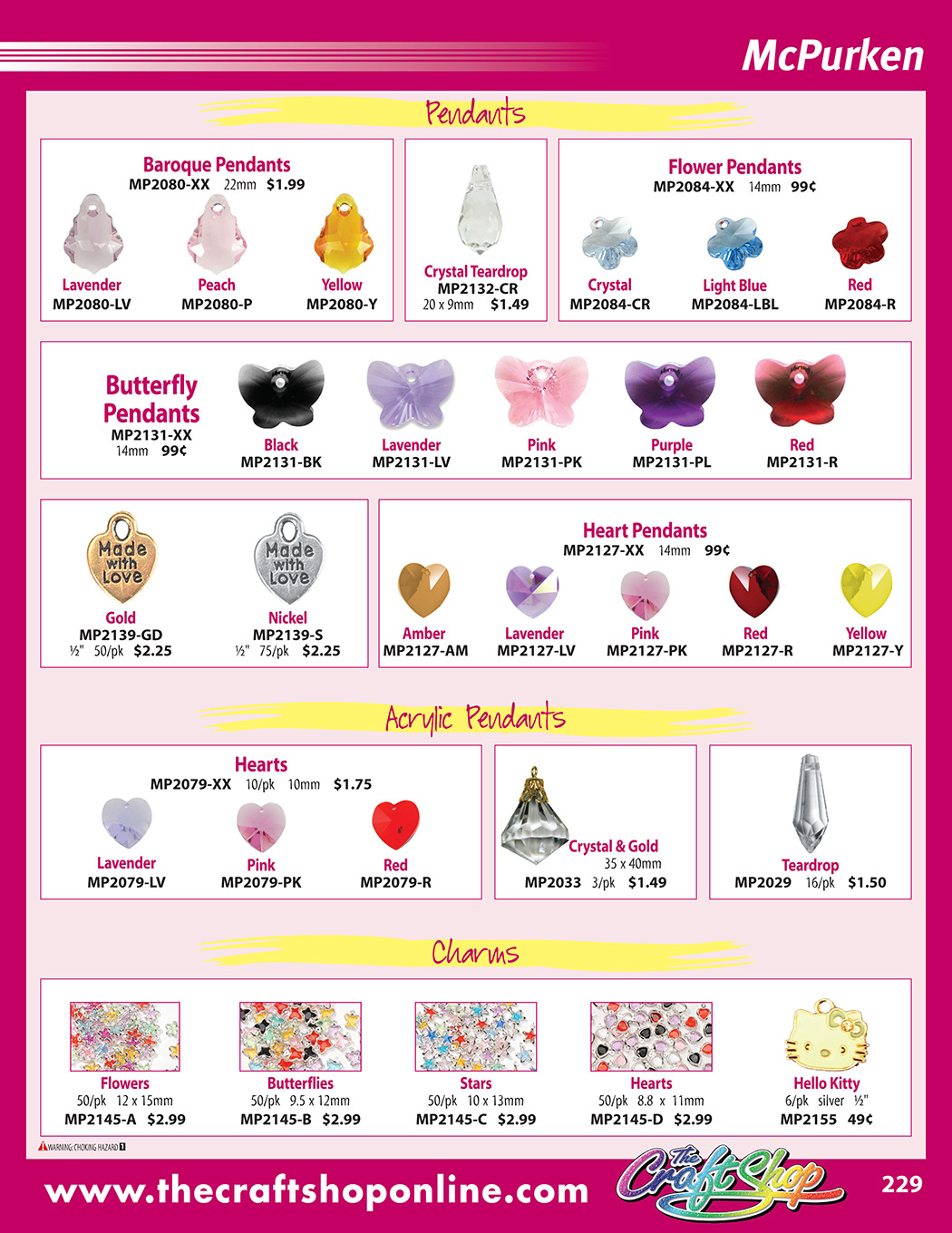superpage 229 - Click on any part number to order